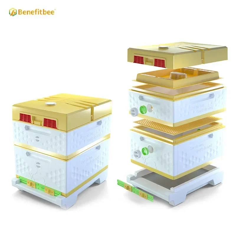 OEM Factory Langstroth Plastic Beekeeping Bee Hive Honey Beehive