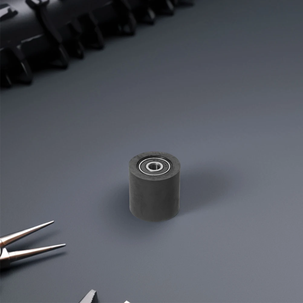 

2Pcs Sliding Bearing Pulley Wheels PU Bearing Idler Roller for Furniture Hardware Accessories Conveyor and Roller Bearings