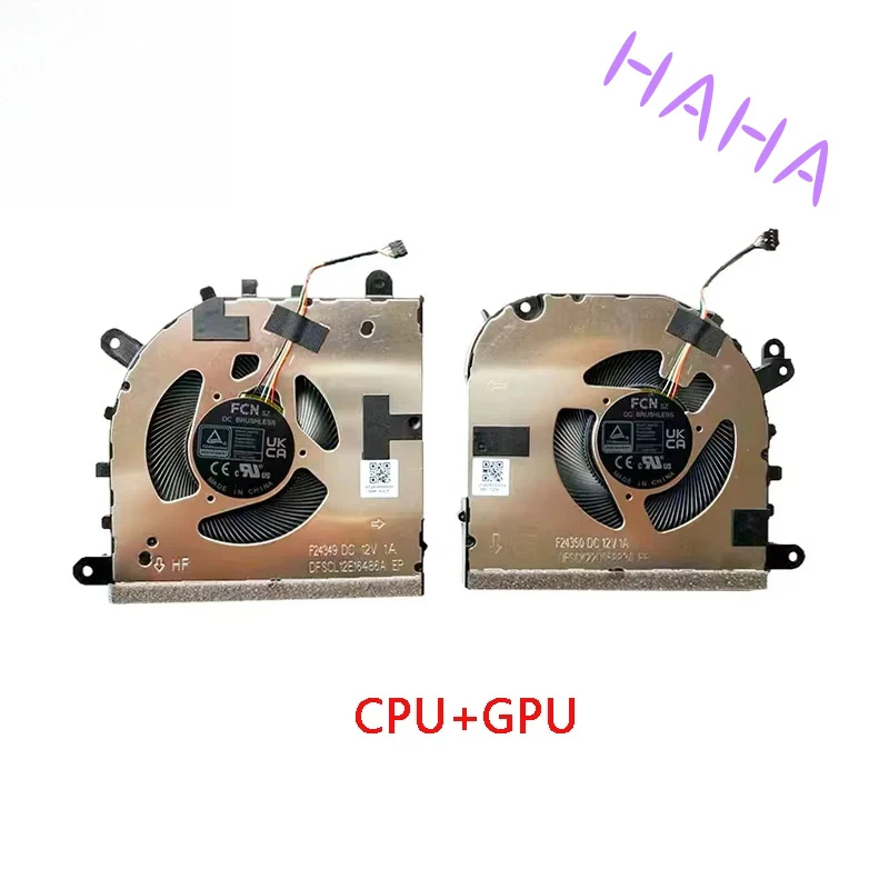 H+ New Original LAPTOP CPU GPU Cooling Fan for Lenovo Yoga Pro 16s IMH9 Pro 9 16IMH9 5H40S21048