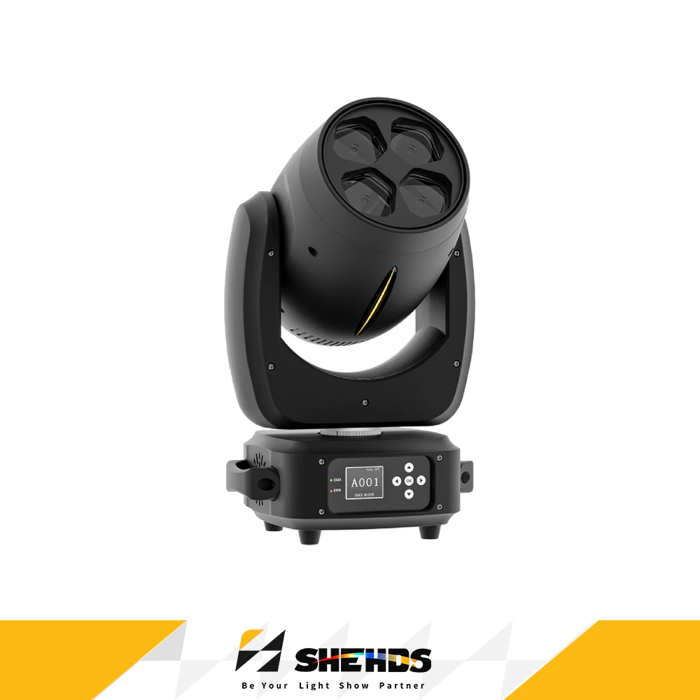 JMS WEBB LED 4x40W Zoom&Beam&Wash Small Bees Eyes Moving Head Light For DJ Disco Dance DJ Bar Birthday Party Stage Equipment