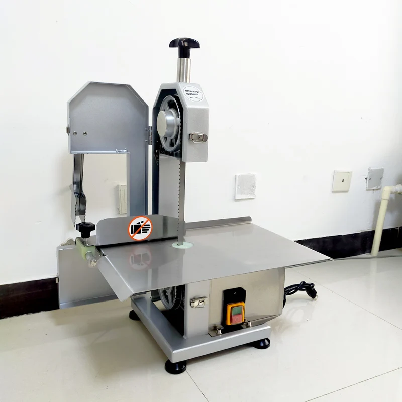 سطح المكتب التجارية آلة قطع العظام المنزلية الكهربائية آلة نشر العظام المطبخ تروتر ستيك معدات قطع اللحوم المجمدة