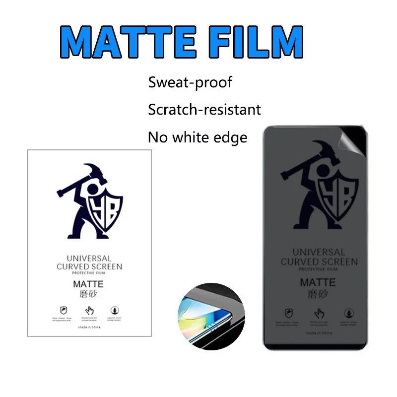 Película de hidrogel flexible mate para Blackview BL9000 BL8000 BL9000 Pro BL7000 HD, Protector de pantalla transparente, no de vidrio, 2 uds.