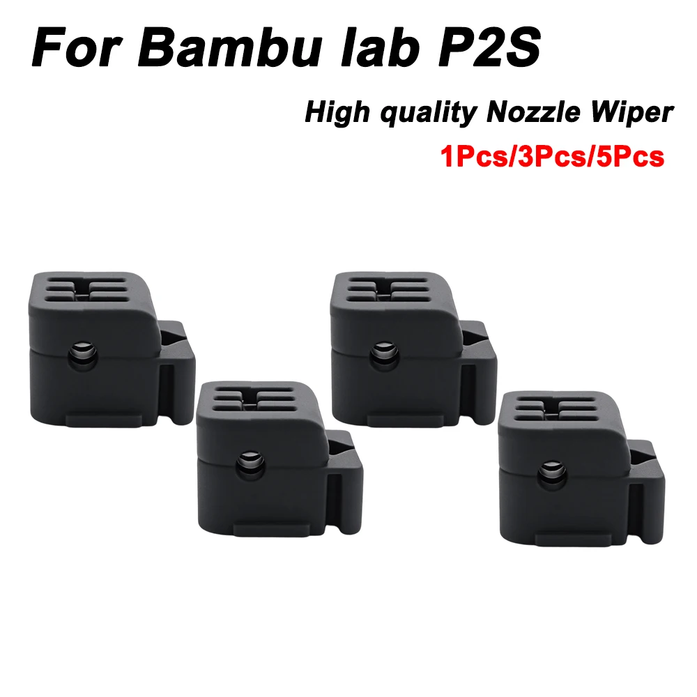 

P2S Nozzle Wiper Improves Print Quality for Bambu Lab P2s Nozzle Brush High-temperature Resistant Silicone Clean P2S Accessories