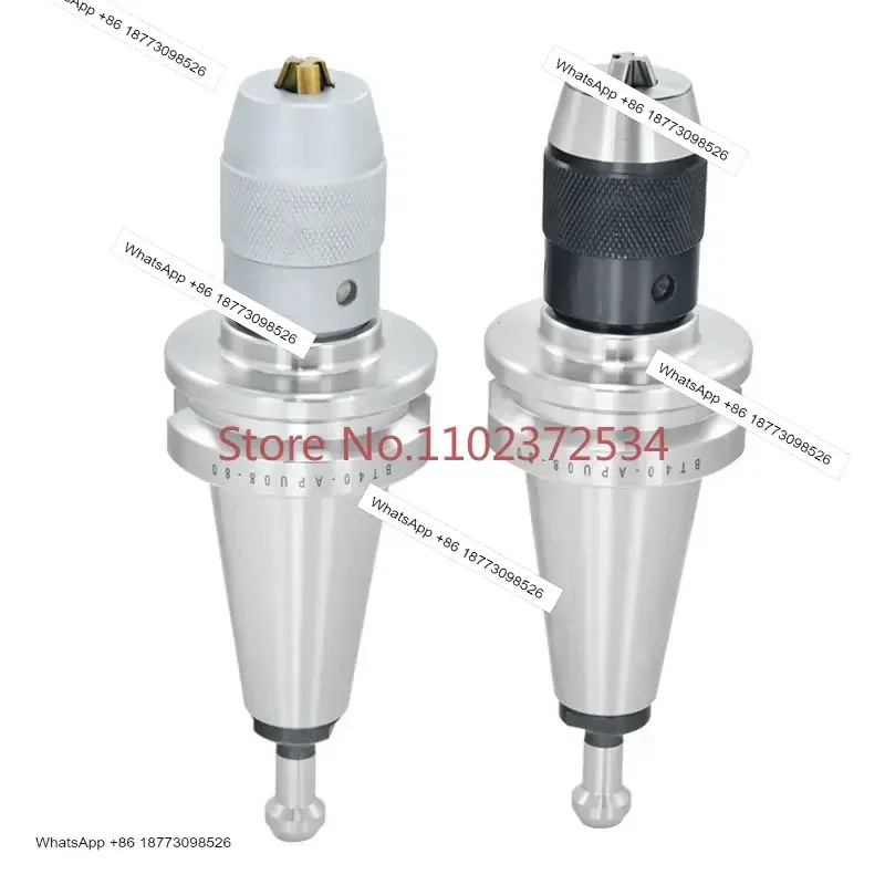 BT30 high precision integrated self tightening drill chuck shank APU13 16 shank bt40