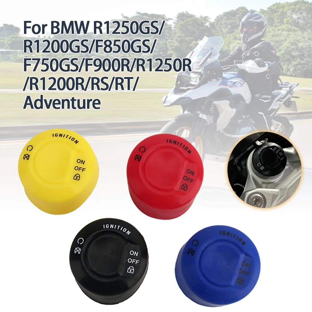 Motorcycle Engine One-key Start Stop Button Cap For BMW R1200GS R1250GS ADV R1250 RT R RS F750 850 F900 Protector Cover