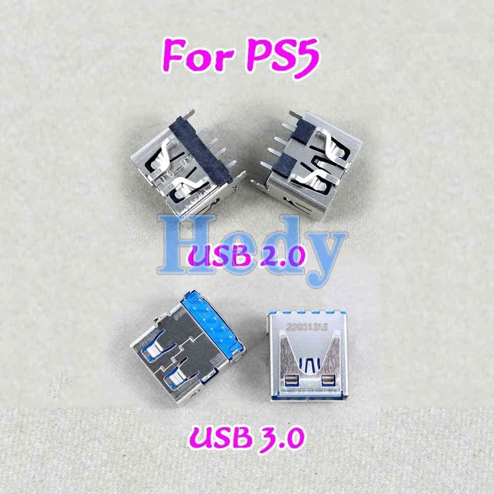 

Разъем для видеоинтерфейса 2,0 USB A для консоли PS5, 3,2, 2, 2USB разъема, сменные детали для интерфейса ТВ, 20 шт.