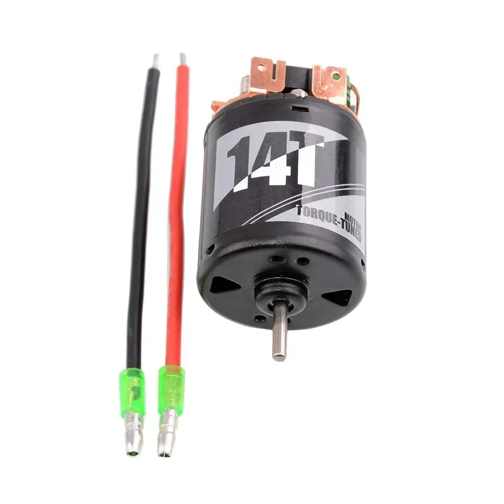 

8T 14T 19T 21T 27T 35T 45T 55T 540 3-Slot Brushed Motor For RC 1/10 Crawler Axial SCX10 AXI03007 90046 Redcat D90 CC01