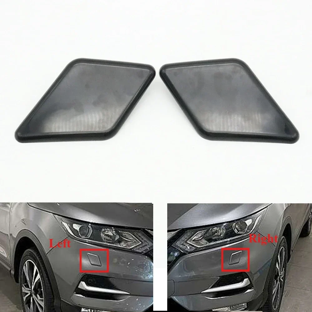 

Headlamp Headlight Washer Water Spray Jet Nozzle Pump Cleaning Cover Cap For Nissan Qashqai Dualis J11 2018-2021