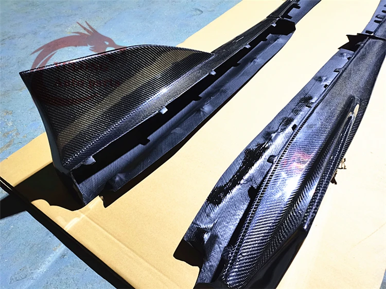 600LT style carbon fibre side skirt bodykit for McLaren 540C 570S upgrade