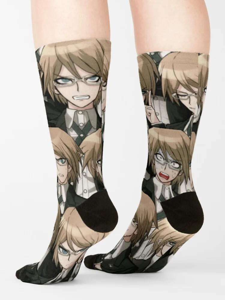 Byakuya Togami Socks Christmas golf halloween Antiskid soccer Socks Girl Men's