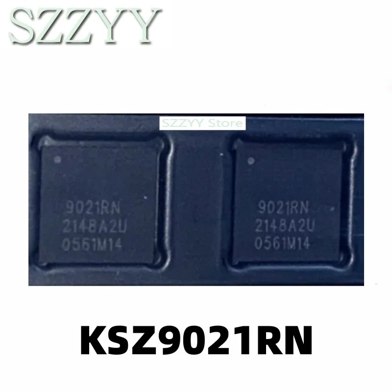 5PCS KSZ9021RN Ethernet controller chip IC QFN-48 packaging