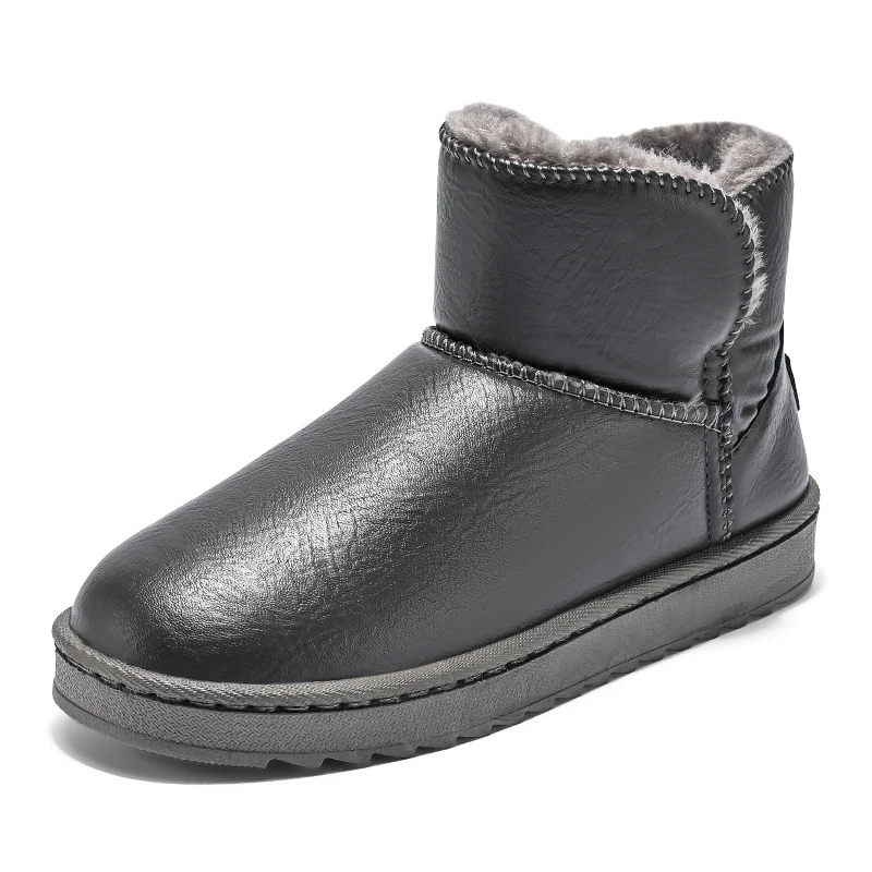 

Новые мужские зимние ботинки большого размера, модные кроссовки на толстой подошве, мужские ботинки «Челси», сохраняющие тепло, повседневные мотоциклетные ботинки, мужская обувь