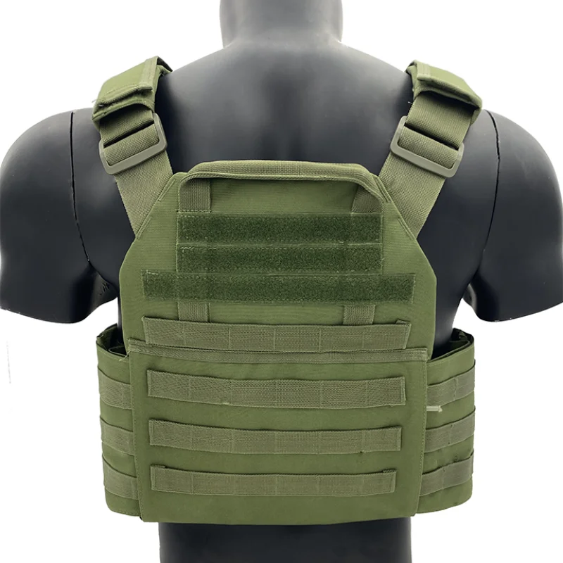 New Adjustable Nylon Military Tactical Undershirt Quick Detachable Outdoor Green Tactical Equipment Waterproof Body Armor