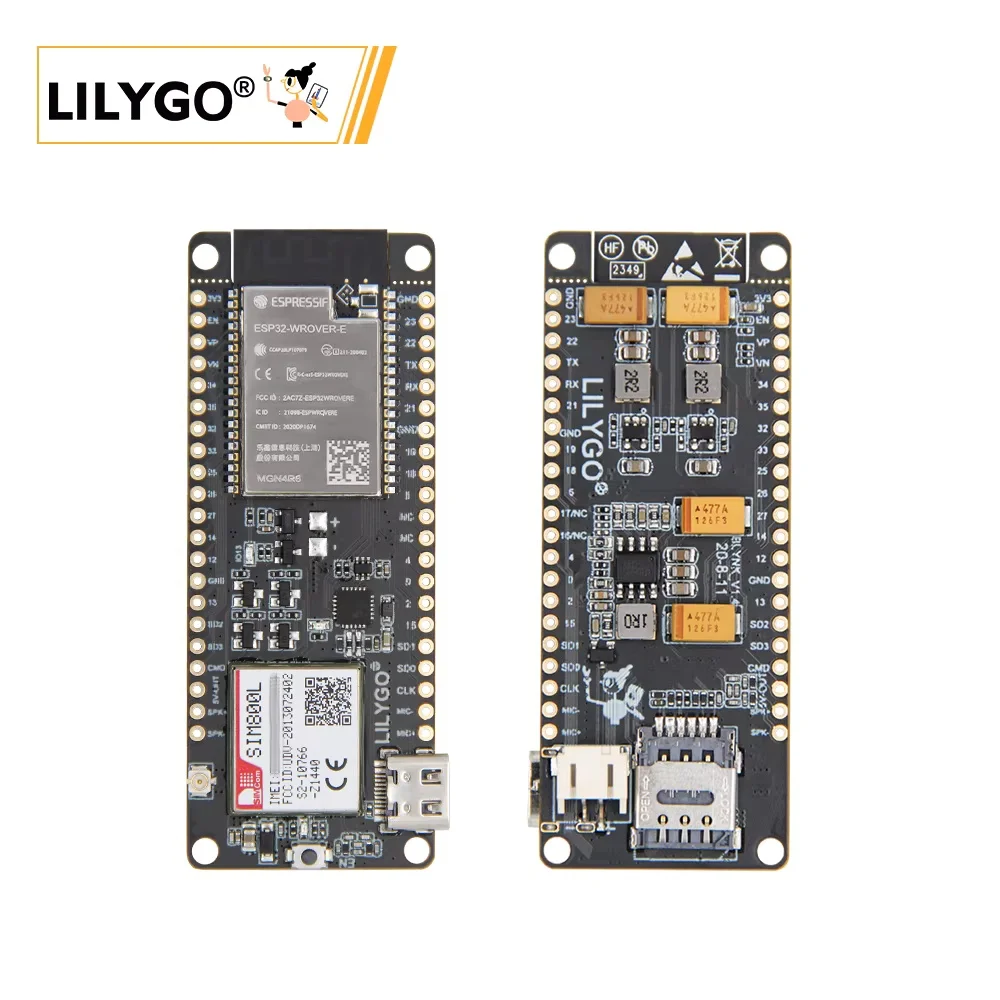 TTGO T-Call V1.4 ESP32 WiFi Bluetooth Module with FPC Antenna SIM Card SIM800L Module SIM Card Slot