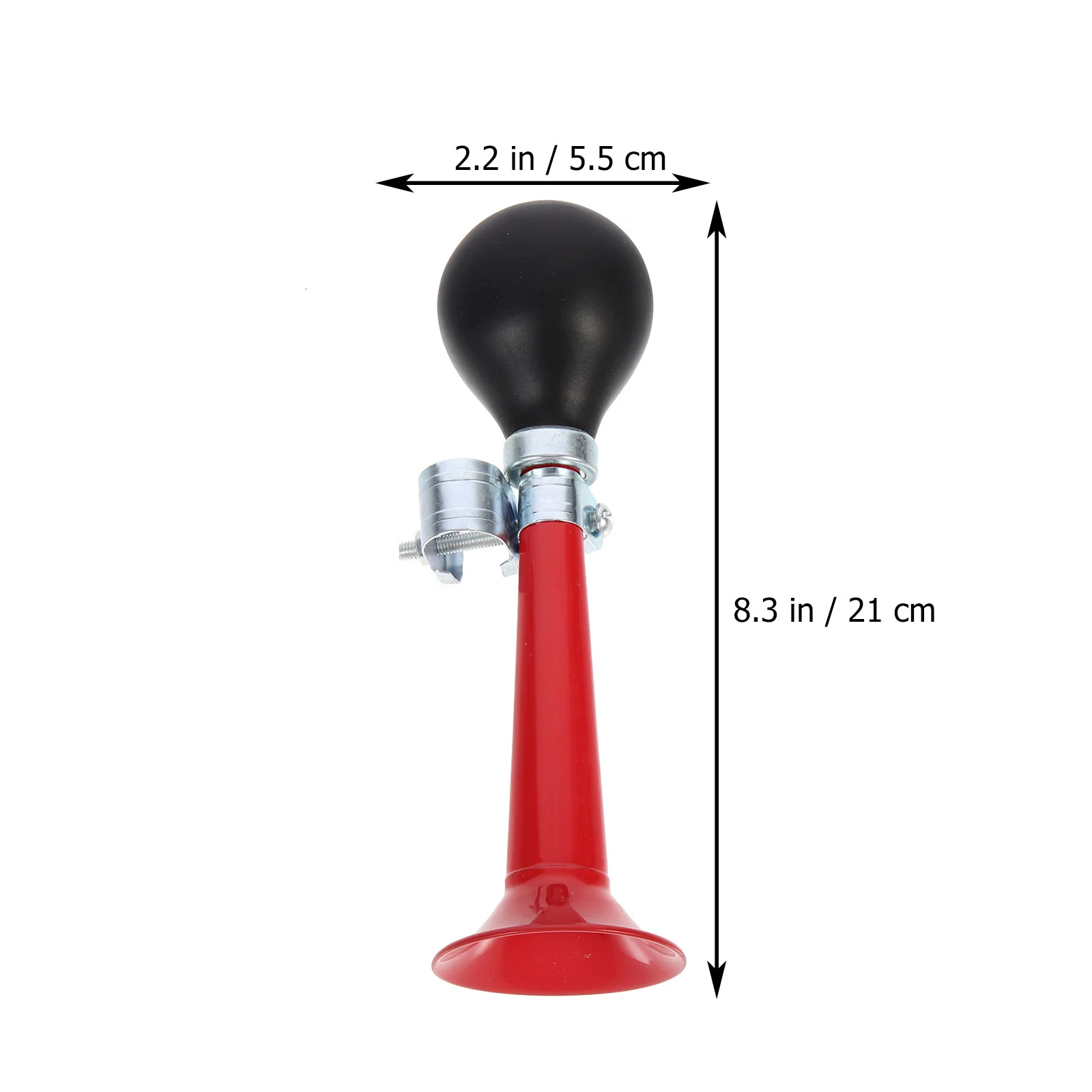 Bell PVC Wear Resistant Iron Electroplated Bike Bells Easy Install Detach Handlebars Safety Decorative
