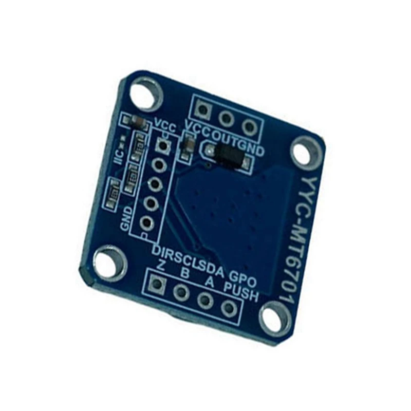 3X Magnetic Encoder MT6701 Magnetic Induction Angle Measurement Sensor Module 14Bit High Precision Can Replace AS5600