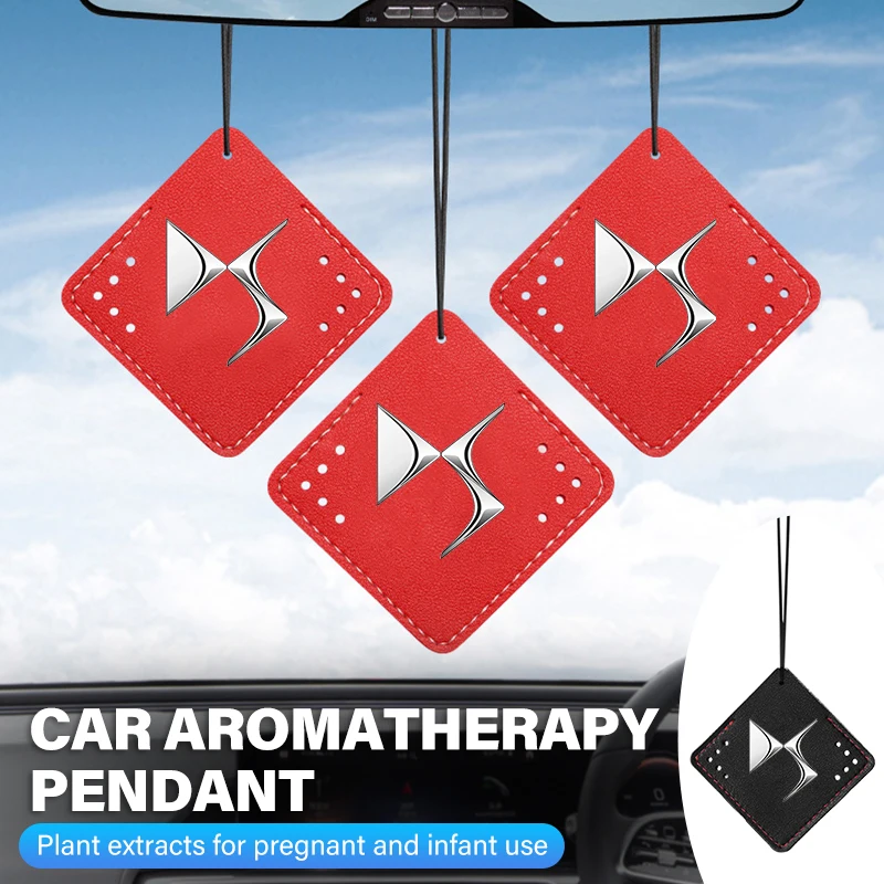For DS Car Air Freshener Hanging Aromatherapy Fragrance Tablets DS4S DS5 5LS DS3 DS4 DS6 DS7 DS9 E-Tense SPIRIT RUBIS