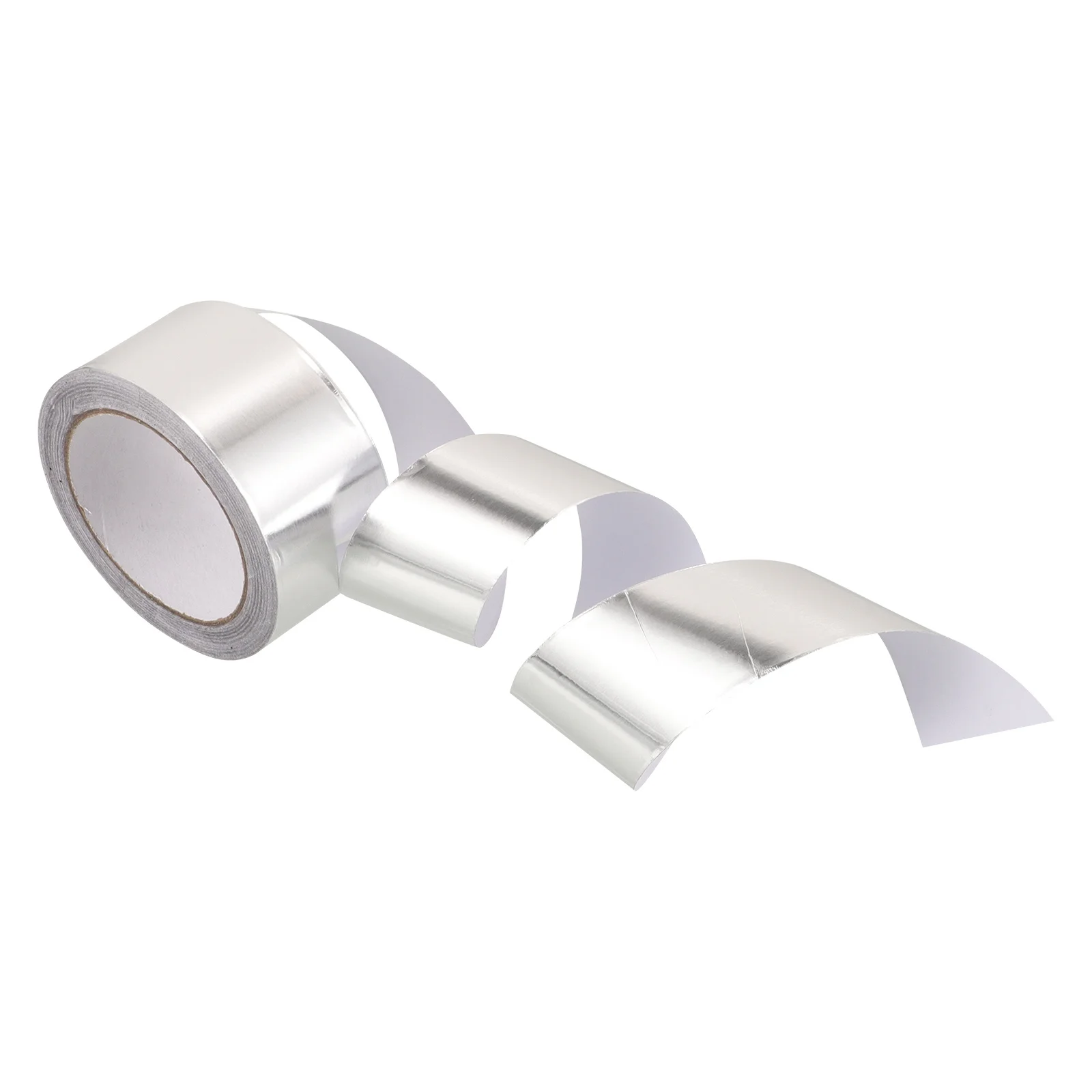 1 لفة 20 متر الثقيلة الألومنيوم احباط ذاتية اللصق ل Hvac مجفف القناة تنفيس العزل الألومنيوم الشريط ل القناة الفضة