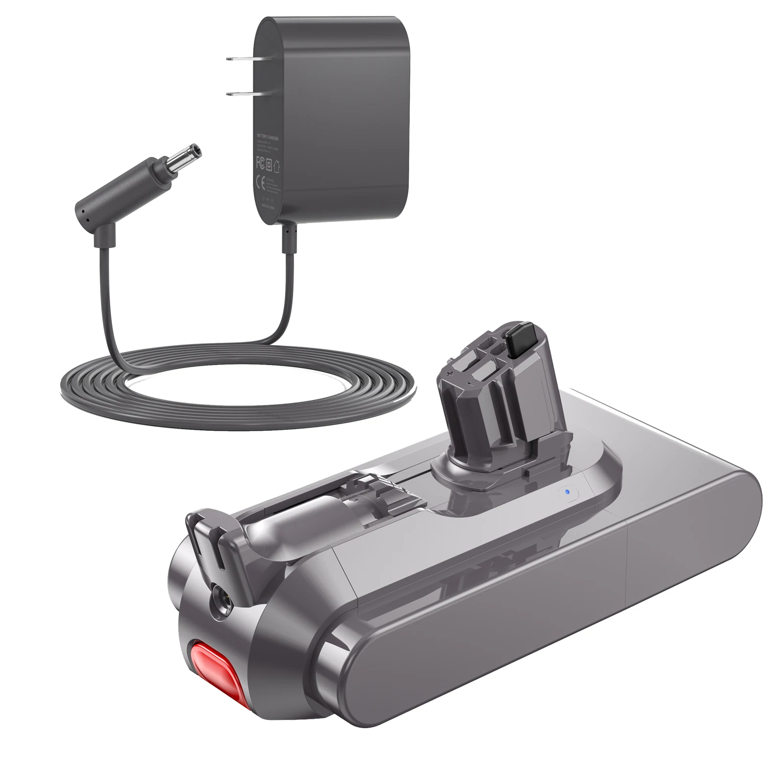 6000mAh für Dyson V11 Akku-Adapter 25,2V Ersatzakku-Zubehör passend für Dyson V11 Click-in Version SV16 SV17 SV22 SV28 SV29 SV47 970938-01 970425-01