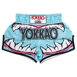 Summer WAX Muay Thai Shorts, Embroidered MMA Fighting Clothing for Men, Women, Kids, Cheap Boxing Training Short Pants