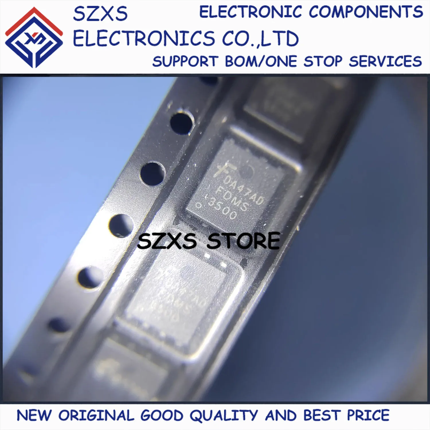 New Original 10Pcs FDMS3500 QFN8 75V MOSFET Field Effect Transistor Electronic Components In Stock Good Quality
