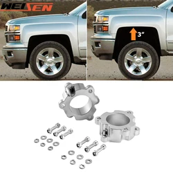 レベリングリフトキット2007-2024チャevy silverado、タホ、サブ、avalanche、gmc Sierra、yukon、xl 2wd、4wd、フロント3 