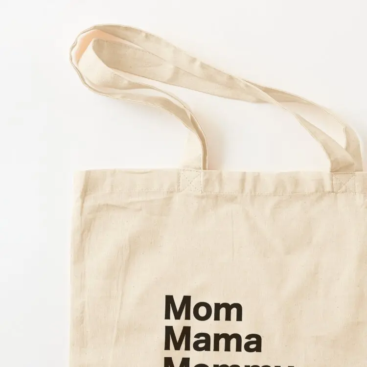 Mom Mama Mommy Ma Mum Mamacita Mother Quote Mother's Day Typography Tote Bag Women's handbag canvas tote bags Eco bag