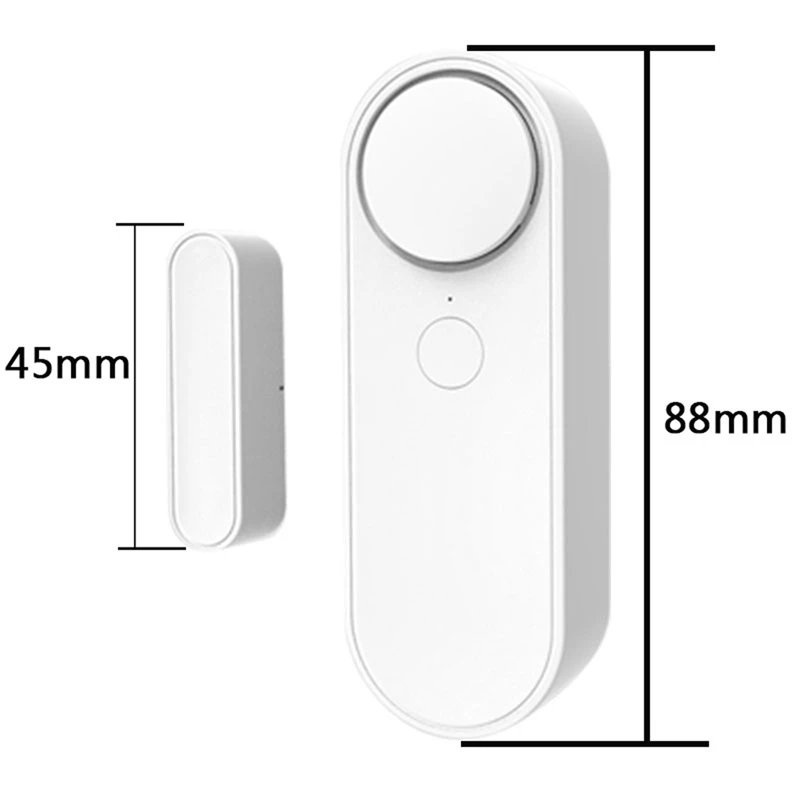 투야 와이파이 도어 센서, 스마트 홈 보안 경보 시스템, 독립 경보 장면, 90DB 사이렌 앱 알림 기능, 최고 거래