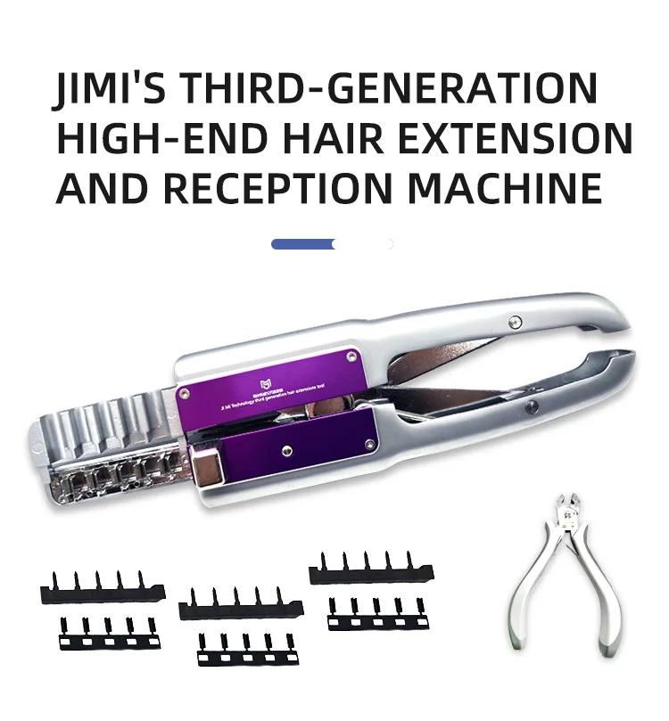 human hair extension machine 6D-First generation and second generation hair extension tools