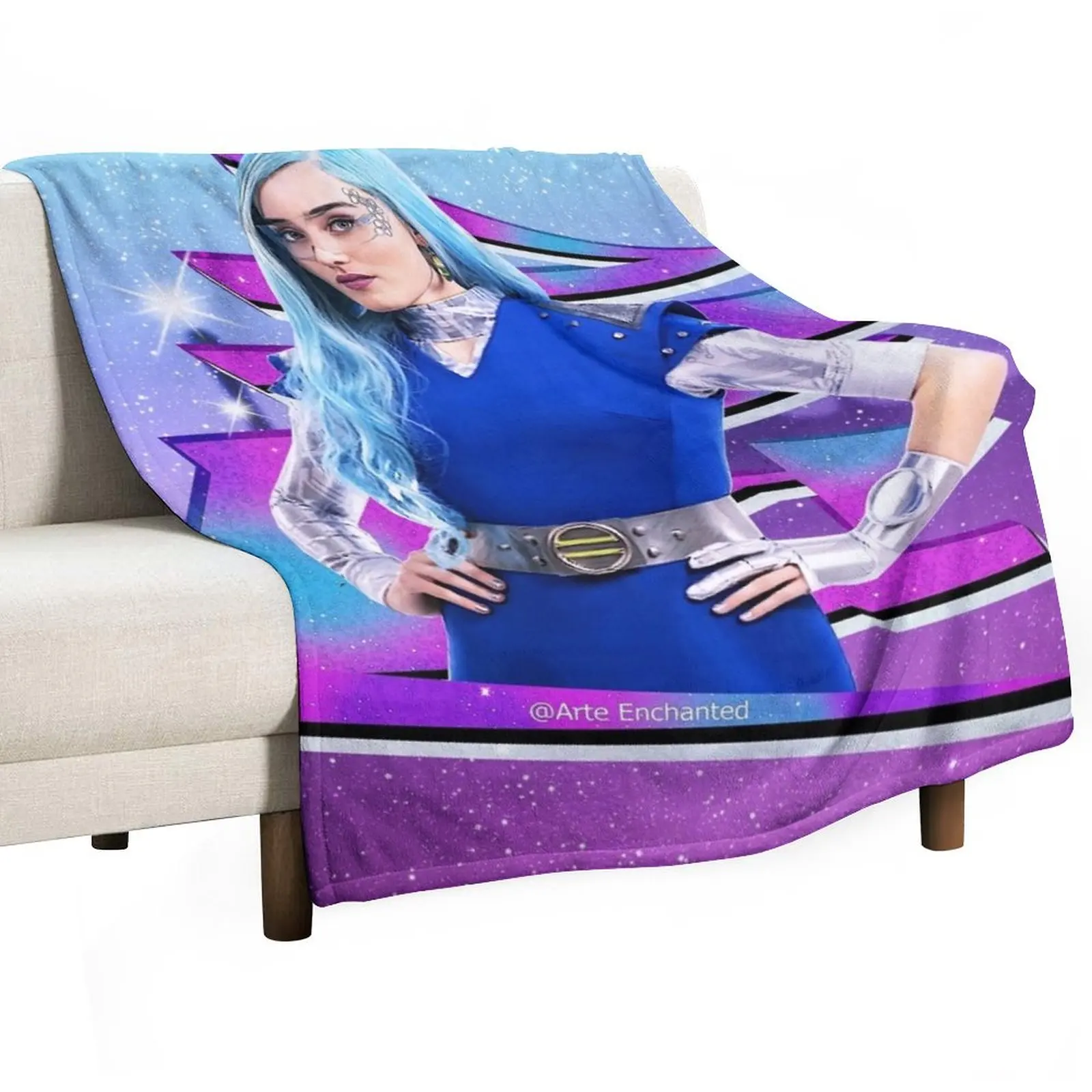 

Addison Alien Star - Zombies 1, 2, 3, 4 Throw Blanket valentine gift ideas Sofas blankets and throws For Sofa Thin Blankets