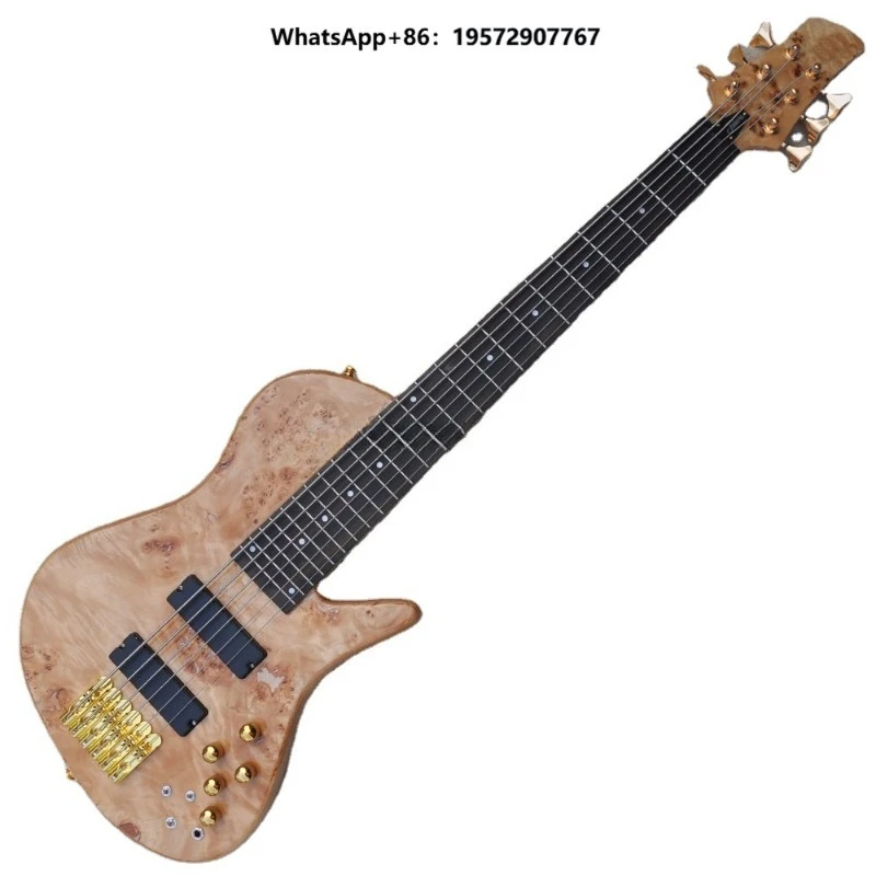 Musical Instruments 6 Strings Electric Bass Guitar Bass Rosewood Fretboard