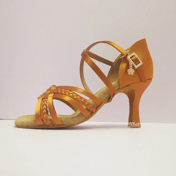 Evening Girls Latina Shoes Rumba Heels for Womans Salsa Dance Sneakers SalsaFemaleSocialDancingSneakers Europe Salsa Style