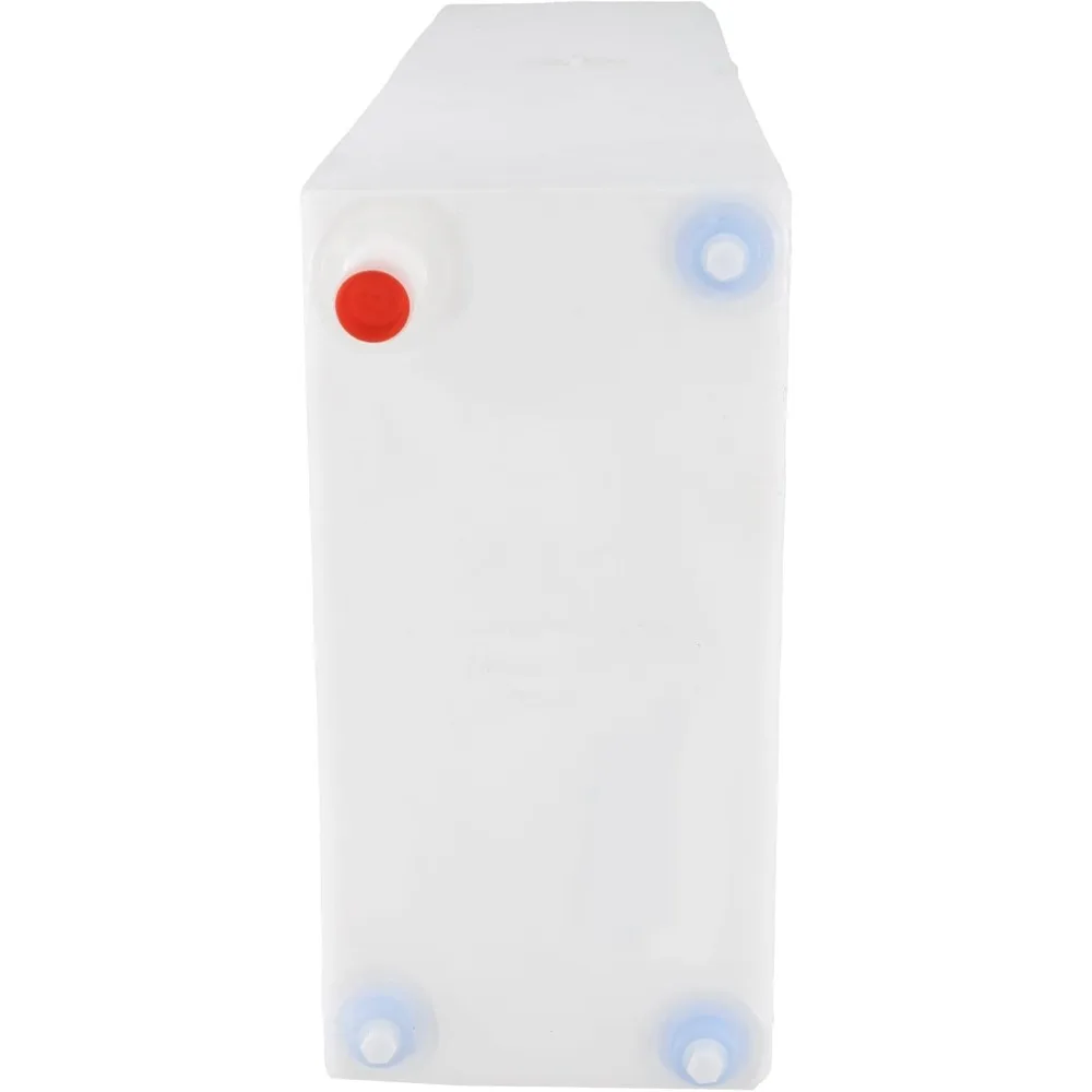 Tanque de almacenamiento de agua potable de 21 galones, depósito de plástico compatible con agua dulce o gris de 39,25 x 8 x 16,