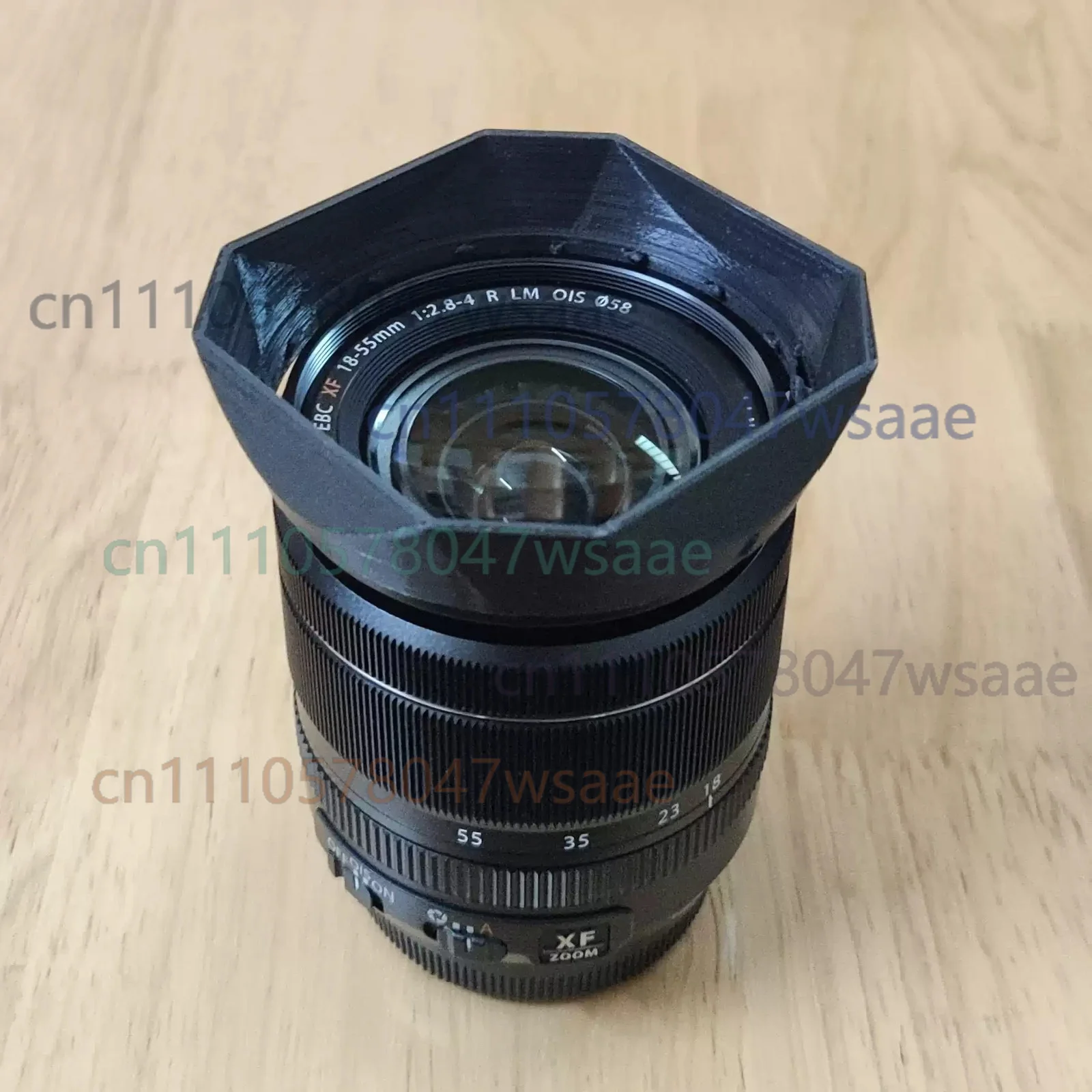 For Fuji FUJINON XF 18-55mm 1:2.8-4 zoom lens square hood