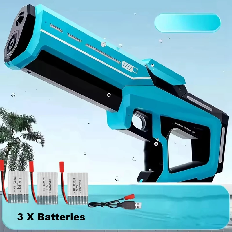 Elektrische waterpistolen voor volwassenen Krachtige spuitpistolen met automatische zuiging Wateropslagpistolen Zomer buitenspeelgoed voor jongens en kinderen