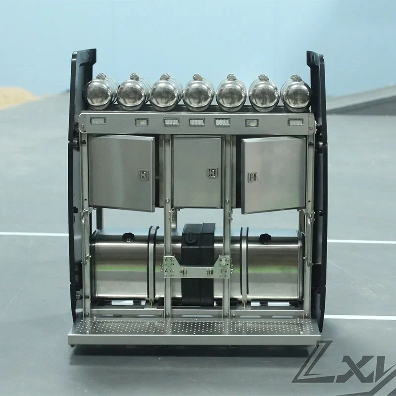 LXYRC Metal Simulation Equipment Rack for 1/14 Tamiya RC Truck for SCANIA 770S 6x4 56368 56371 56379 Car