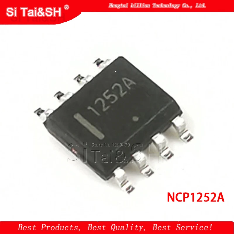 5PCS NCP1252ADR2G NCP1252A 1252A SOP8