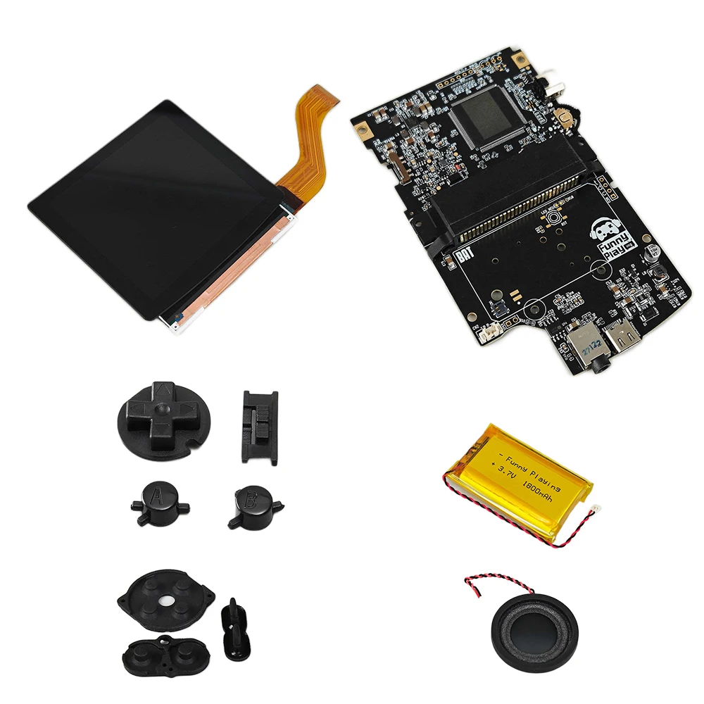 Kits de Console de Jogos Retro FPGBC para Diversão com Tela IPS