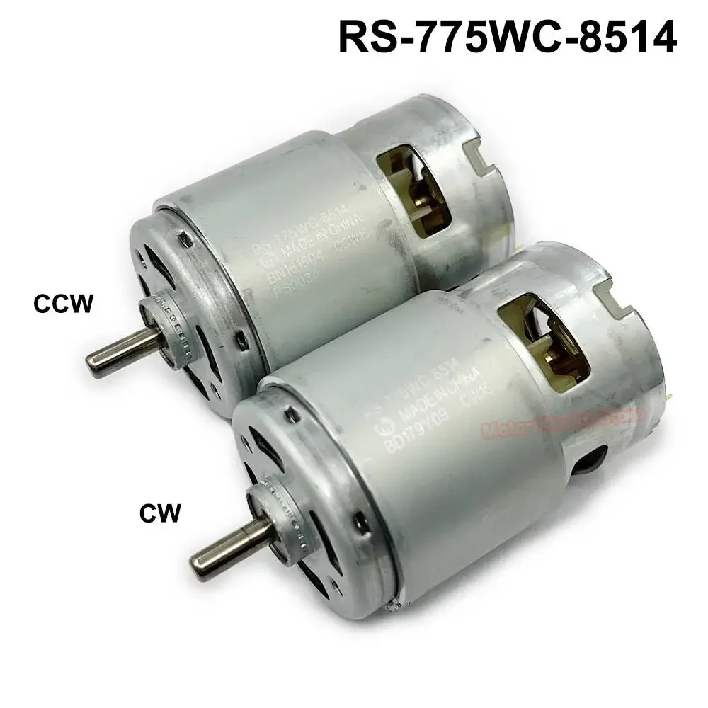 Original MABUCHI RS-775WC-8514 Power Motor DC 12V 14.4V 18V 19200 RPM High Speed Large Torque Front Ball Bearing for Screwdriver