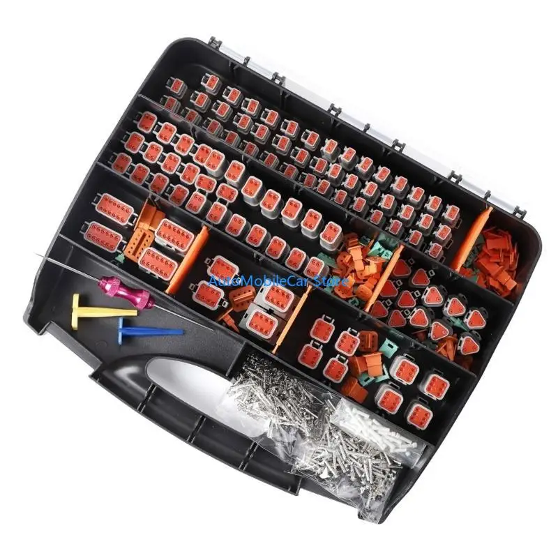 

G8TE Heavy Duty 603Pieces Connector With 2, 3, 4, 6, 8, 12 Pin Configurations Suitable For Automotive Electrical Repairs