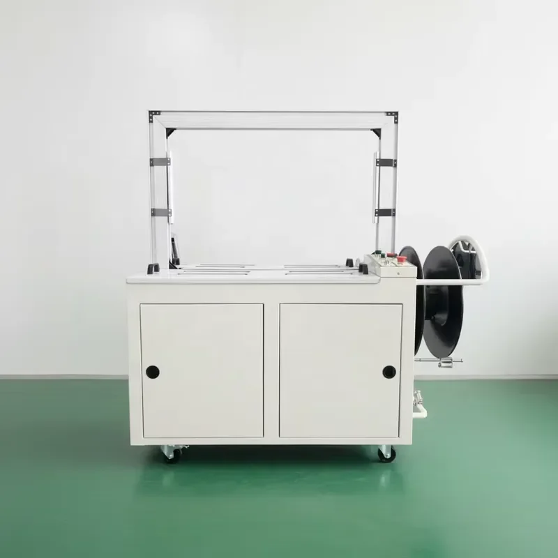 for Electric High Automatic Food Beverage Carton PP Arch Strapping Machine with Motor CE Standard