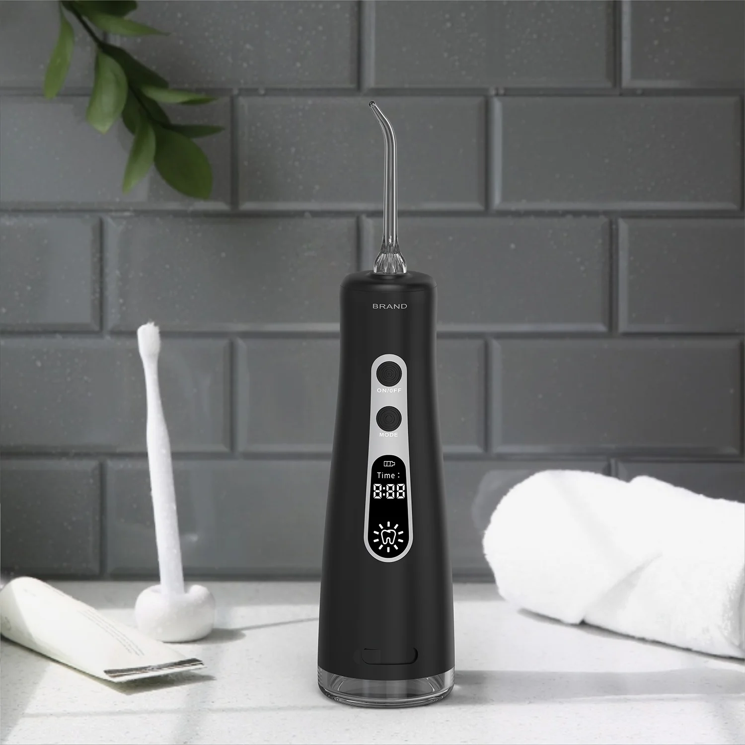 Mocel AOW07PRO Portable Waterproof Cordless Electric Water Flosser Dental Oral Irrigator Oral Spray