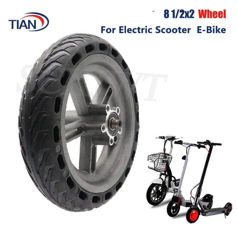 High Quality 8.5 Inch 8.5x2 8 1/2x2 Electric Vehicle Tire 81/2x2 Wheel with Hub Fit for Electric Scooter Child Bicycle