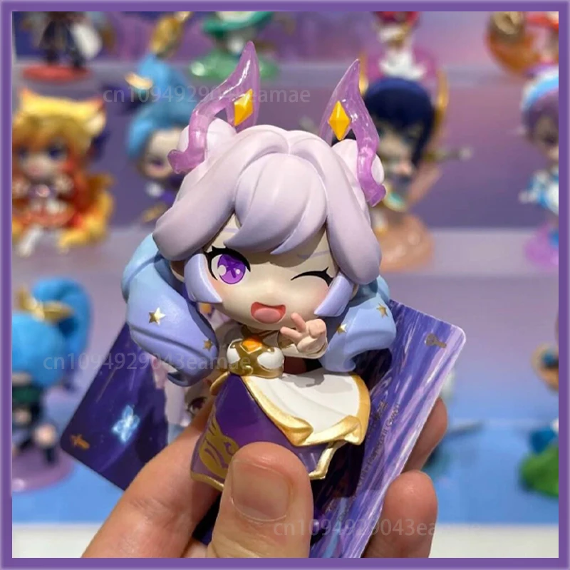 

League of Legends Teamfight Tactics Animation Game Peripheral Toys Gwen Yone Yasuo Riven Anime Action Model Figures Collection