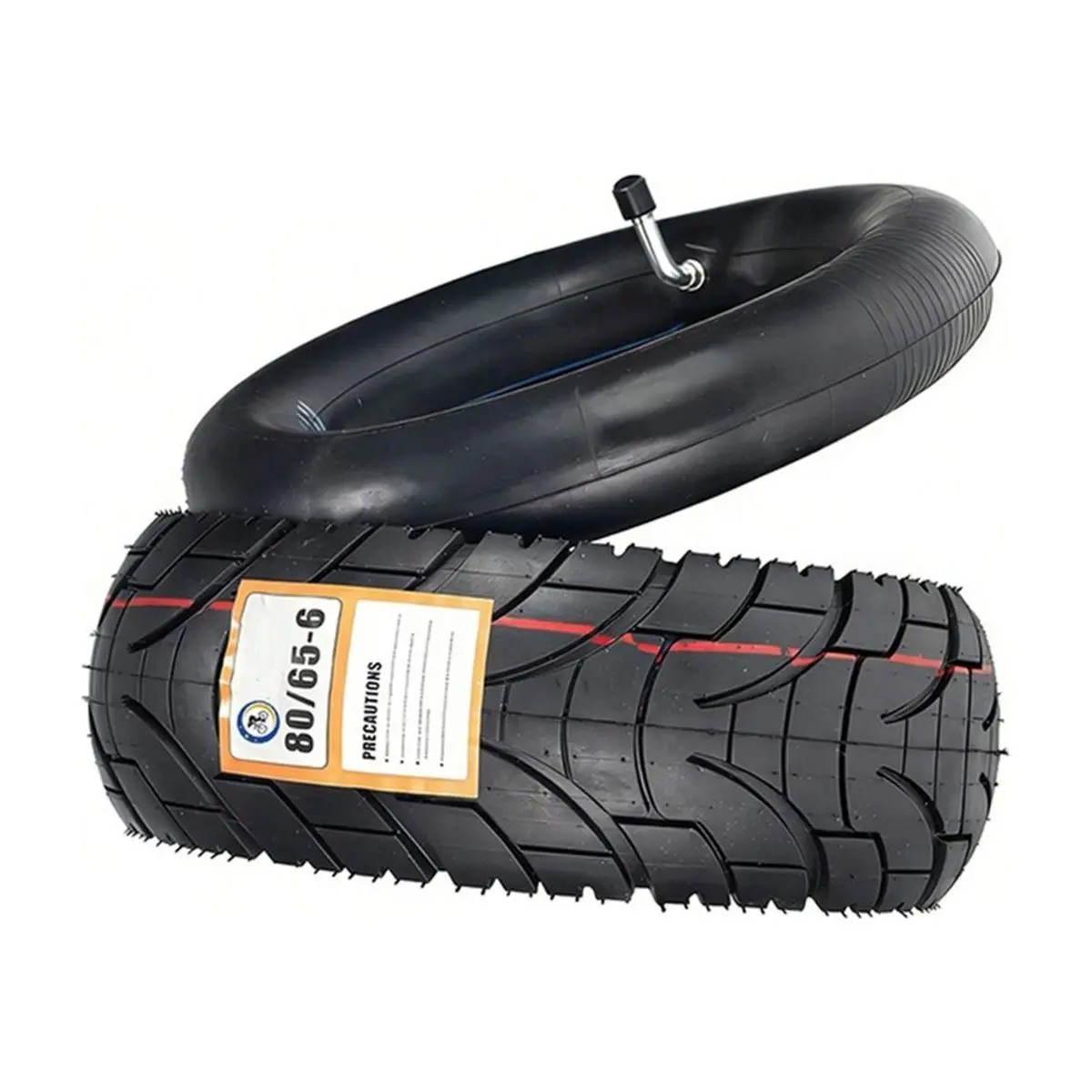 80/65-6 Tire and Inner Tube 10-Inch Scooter Tire for Pro/Zero 10X/ G2 Max/ / G1 255X80