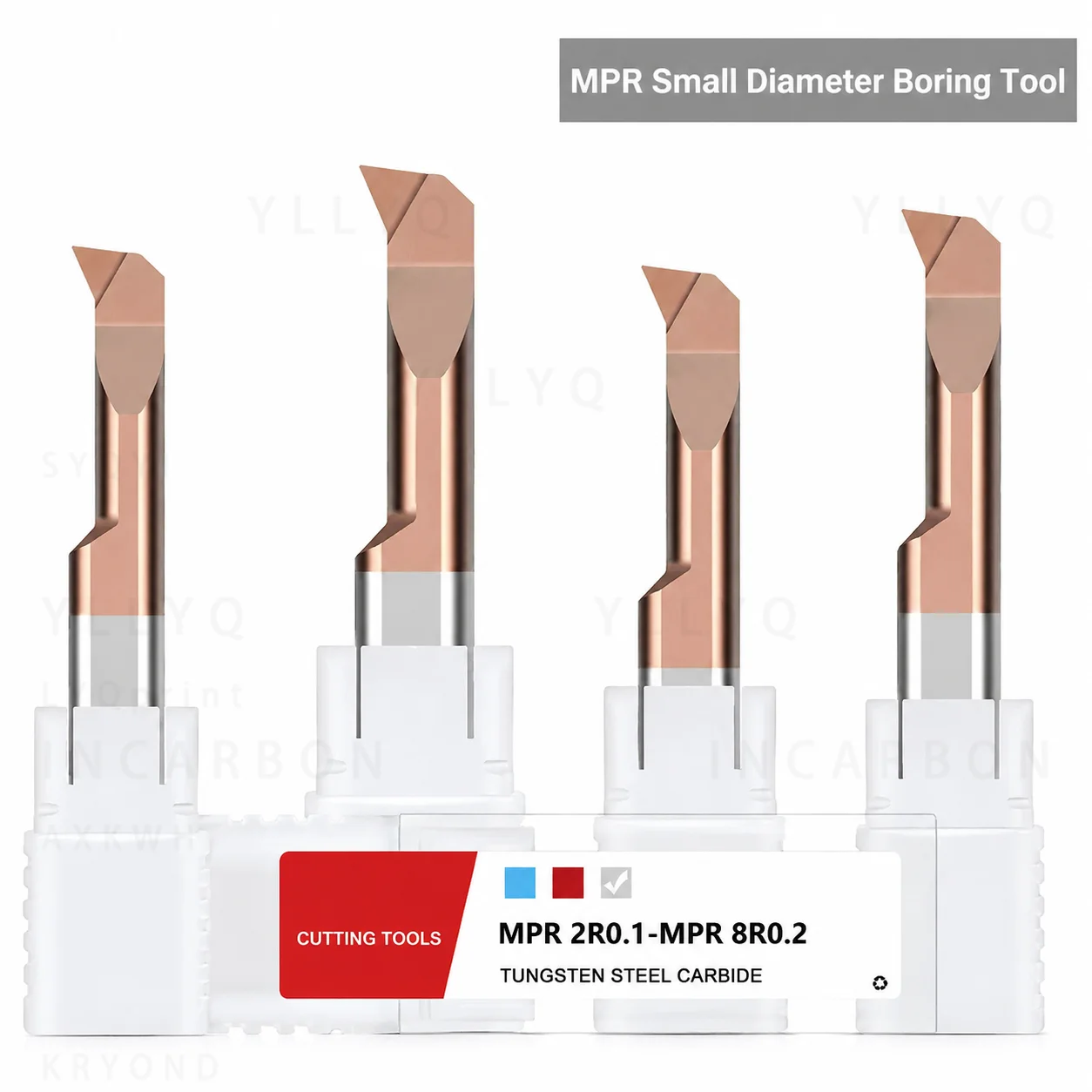 MPR Carbide Copy Boring Bar Small Diameter Internal Boring Tool Anti Vibration Tungsten Steel CNC Lathe Turning Tool