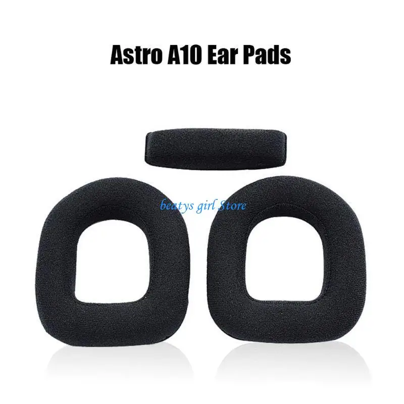 C7AB Comfortable Earpads for Head Beams for Astro A10 Headset Earmuffs Memory Foam Covers Headbands Cushion