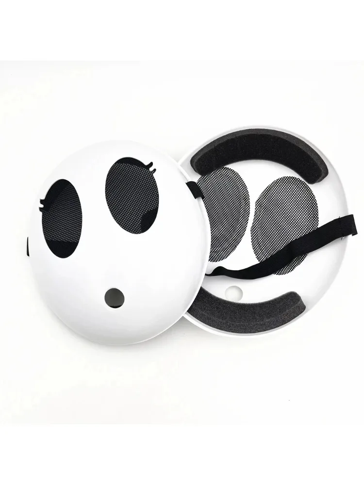 Jeu Bros Shy Guy masque Cosplay drôle unisexe enfant garçons filles Adlut Plastick masques Halloween carnaval fête Costume accessoires
