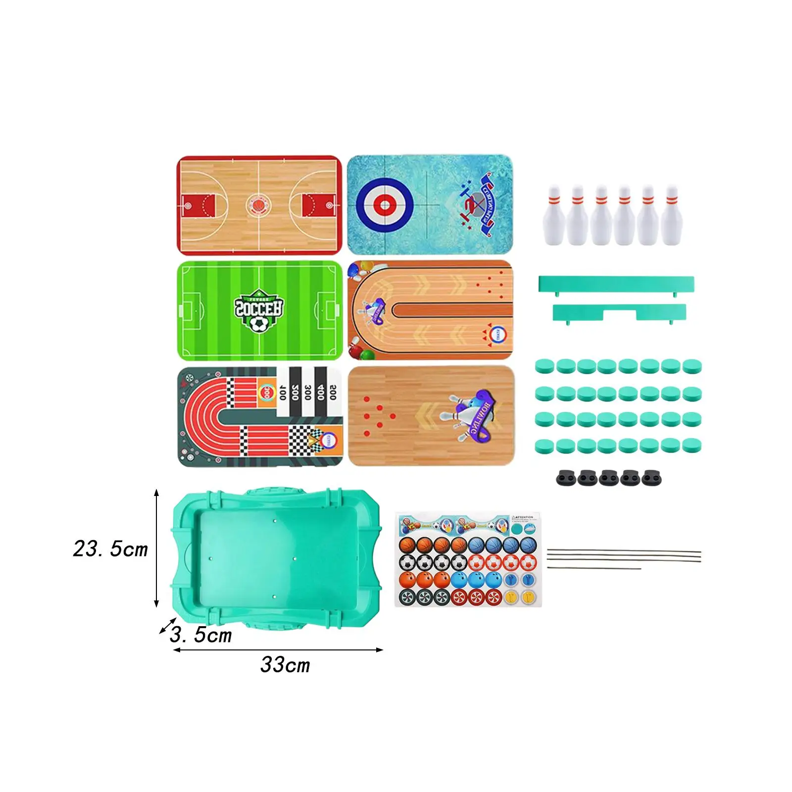 Mini Interactive Foosball Game for Boy Girls Family Game Entertainment view 3