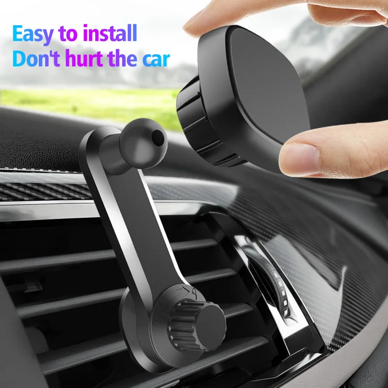 Universal 17mm Ball Head Base Car Air Vent Clip For Magnetic Car Phone Holder Dashboard Support Stand Mobile Phone Accessories